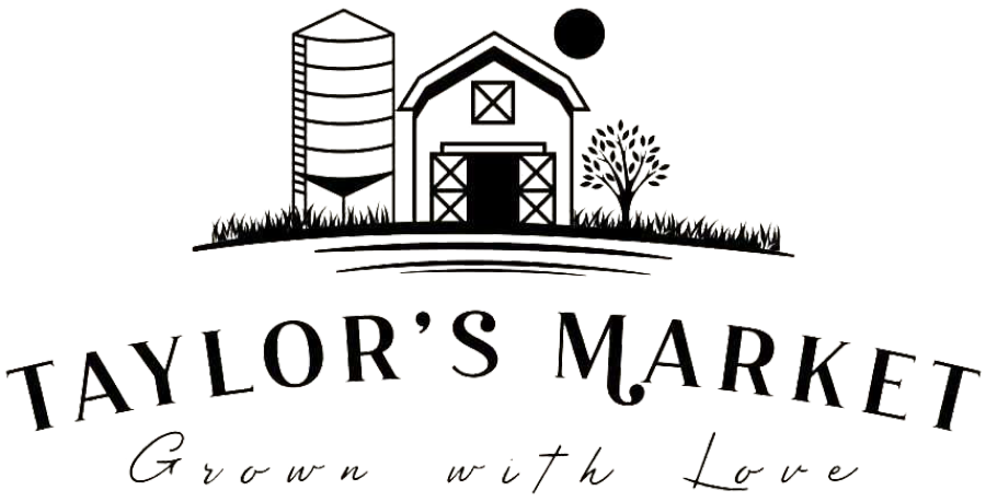 Farm logo design featuring a blue background, established in 1998, with the text "Farm Logo" and location "Nashville Tennessee" prominently displayed, ideal for agricultural branding and marketing.